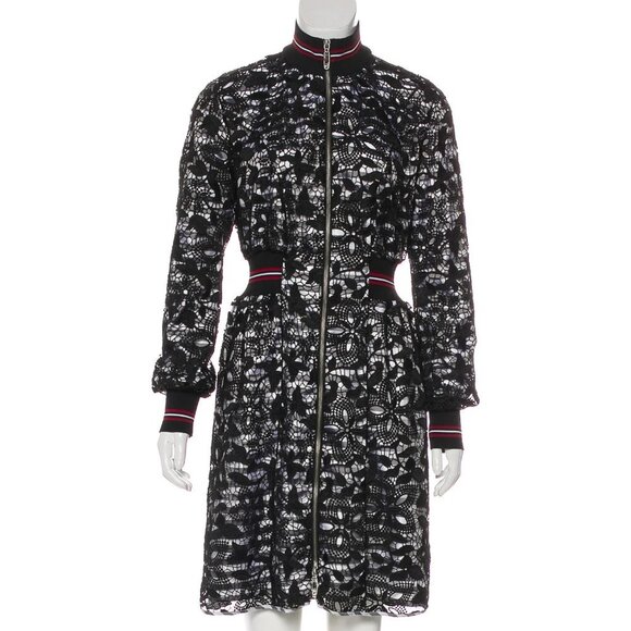 SONIA BY SONIA RYKIEL Lace Knee-Length Dress Size: M | US6, FR38 - Picture 12 of 16